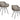 Ryanne - Arm Dining Chair (Set of 2) - Dark Rattan / Black