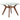 Flynn - 5 Piece Glass Top Dining Table Sets And Chairs - Brown