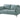 Mesut - Top Grain Leather Loveseat - Sage Green
