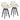 Cosmo - Contemporary Fixed Height Counter Stool With Swivel And Round Footrest (Set of 2)