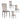 Velvet Dining Chairs For Dining Room (Set of 4)