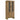 Dreydon - 4 Door Display Cabinet - Light Brown