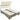 Patio Daybed Outdoor Daybed Sun Lounger With Shelter Roof With Adjustable Backrest, Storage Box And 2 Cup Holders For Patio, Balcony, Poolside