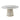Modern Sintered Stone Dining Table With Round Turntable, Wood And Metal Pedestal, 8 Chairs - White