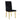 Vintage Style Armless Dining Chairs Set With Grid And Buckle Design
