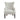 Hannah - Button Tufted Wing Chair - Ivory