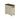 Accent End Table, Storage, Traditional - White