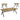3 Piece Occasional Set, Coffee Table And 2 End Tables - Brown