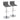 Mason - Contemporary Adjustable Barstool With Swivel With Rounded Rectangle Footrest (Set of 2)