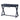 Nalo - Console Table - Charcoal