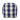 Connor - Checkered Square Pouf Ottoman And Floor Cushion - Ivory / Navy