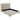Copper - Eastern King Panel Bed With Tufted Design - Oatmeal