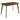 Retro Dining Table - Brown