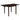 Dining Table With Drop Extension Leaf Table With Foldable Ends For Compact Spaces - Brown