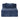 Convertible Floor Sofa Bed With Fixed Shape Frame For Living Room - Dark Blue