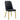 Modern Dining Chairs With Metal Legs And Simple Line Design On Backrest