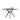 Dining Table With 35" Turntable - White