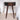 Nordic Circular Shaped Bedside Table - Walnut