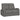 Manual Reclining Loveseat With Dual Seating Support For Living Room