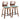Folia - Mid Century Modern Fixed Height Counter Stool With Swivel With Square Footrest (Set of 2)