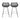 Outdoor Rattan Bar Chair With Metal Legs