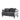 2 Seater Chesterfield Sofa With Rolled Arms And Nailhead Trim For Living Room