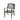 Luminea - Outdoor Aluminum Dining Chair With Scroll Design, Lattice Pattern And Cabriole Legs - Bronze