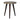 Inlay - Bone Tripod Stool - Honey Caramel