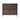 Bar Table With Slat Panel Design - Dark Brown