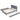Storage Platform Bed With LED Lights, 2 Drawers And Trundle