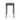 Outdoor Minimalist Acacia Wood Square Bar Table