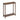 Narrow Side End Tables With Shelf (Set of 2) - Chestnut