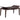 Dining Table With Built In Lift Top Storage And Drawer, Rectangular Furniture - Walnut