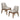 Upholstered Dining Chair (Set of 2) - Gray