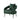 Open Back Accent Chair, Round Sofa Leisure Lounge - Green