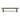 Outdoor Patio Bench - Gray / Rustic Metal