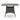 Outdoor Rattan Square Dining Table With 4 Legs - Gray