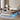 Upholstered Platform Bed With LED Light, Frame Slatted