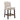 Tufted Counter Stool With Button Tufted Back - Tan