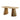 Dining Table, Flexible Extendable Oval Design With Slatted Legs - Natural Wood
