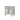 Varian - Mirrored Nightstand - Silver