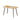 Modern Minimalist Dining Table And Chairs With Metal Legs For 4 - 6 Seats - Wood