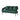 Open Back Loveseat Settee With 3 Pillows - Green