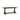Whitmore - Trestle Dining Table - Dark Brown