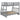 Keira - 2 Drawer Twin Over Full Bunk Bed - Gray