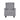 Sheila - Contemporary Fabric Tufted Wingback Rocking Chair - Gray