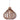 Pepper - Moon Pendant - Brown