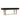 Anya - Ottoman Bench - Black