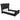 Bedroom Set With LED Lighting And Charging Nightstand