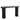 Fluted Cylinder Console Table - Black